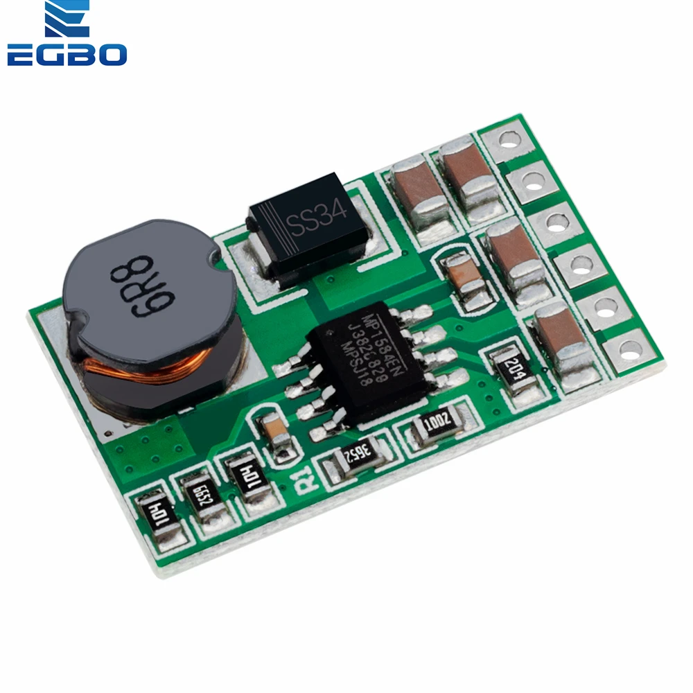 1 ~ 10 قطعة 3.5A DC-DC وحدة محول باك تنحى الجهد المنظم مجلس 4.5 فولت-27 فولت إلى 3 فولت 3.3 فولت 3.7 فولت 5 فولت 6 فولت 7.5 9 فولت 12 فولت DD2712sa