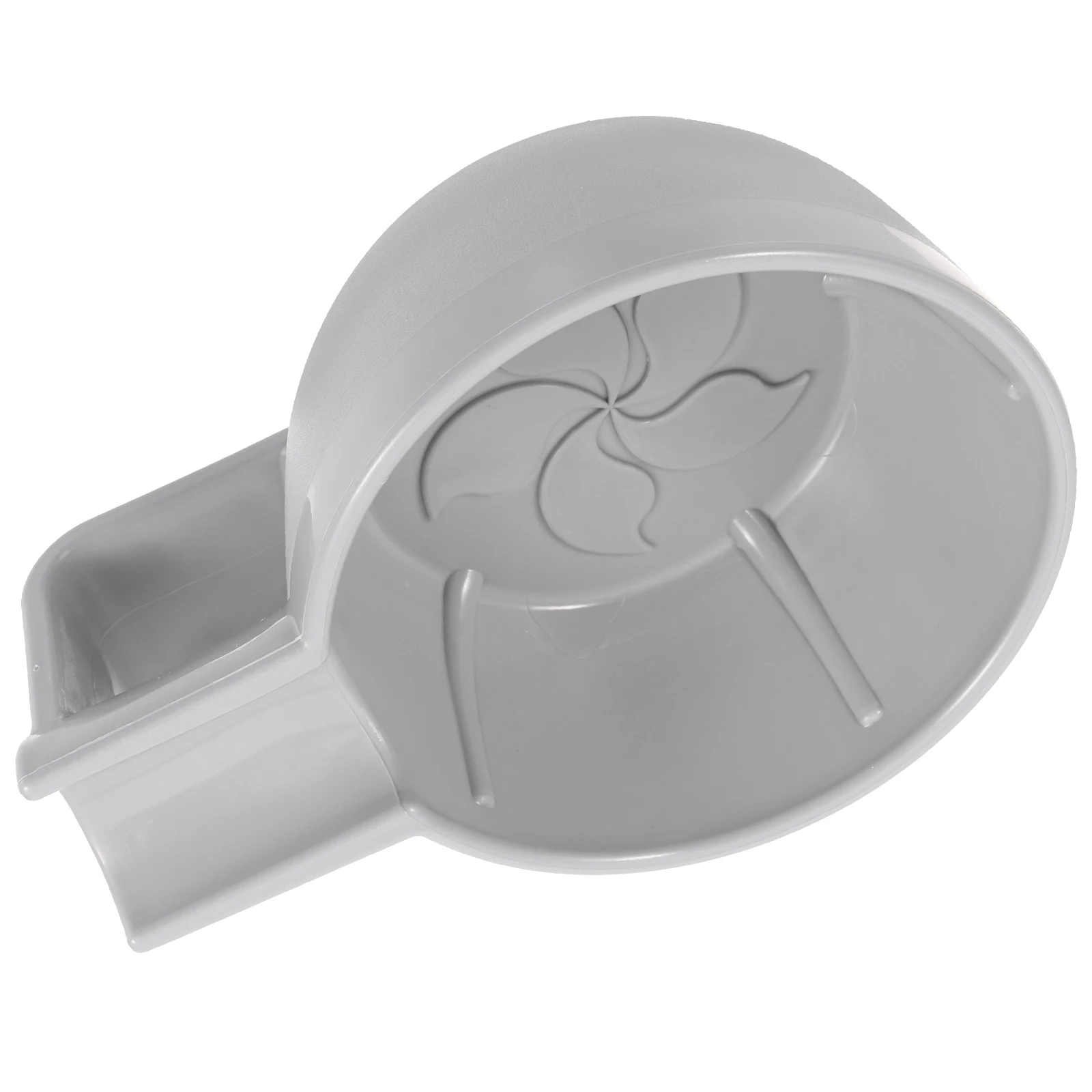 وعاء الحلاقة بحافة سميكة مصقولة من البلاستيك المتين بسعة كبيرة، حاوية صابون الحلاقة، وعاء رغوي ثابت غير قابل للانزلاق للرجال #3