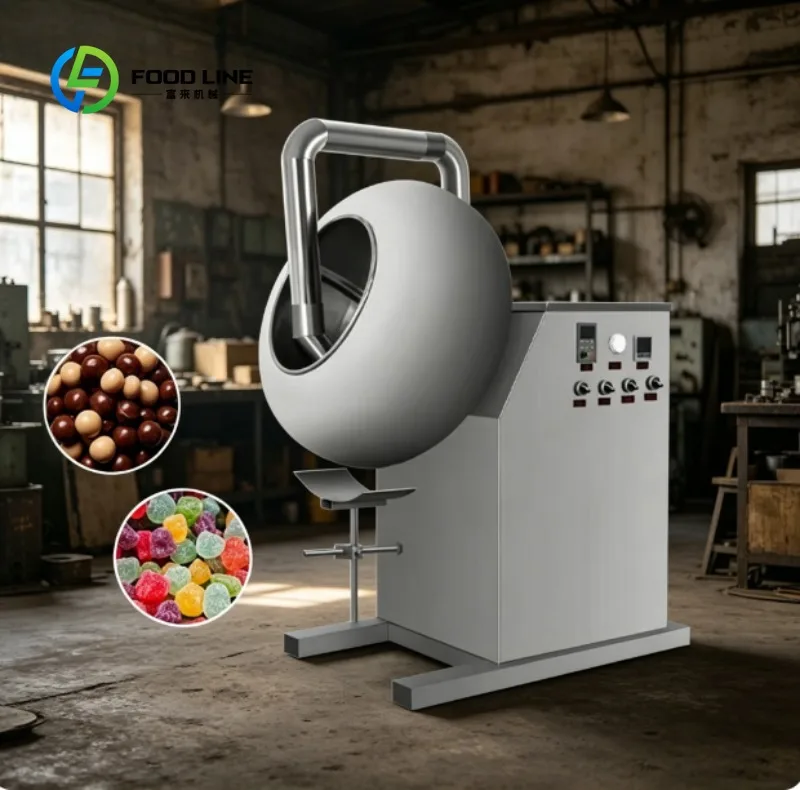 Candy Coating Machine for Homemade Candies and Snacks with Adjustable Temperature DIY Candy Making, Parties and Kitchen Gifts