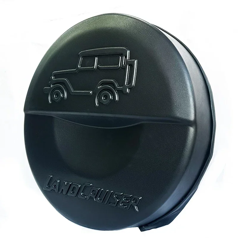

Car parts car bumpers Plastic Spare Tire Cover for Land Cruiser LC70 LC76 LC78 LC7907+ Auto Spare Tire Accessories