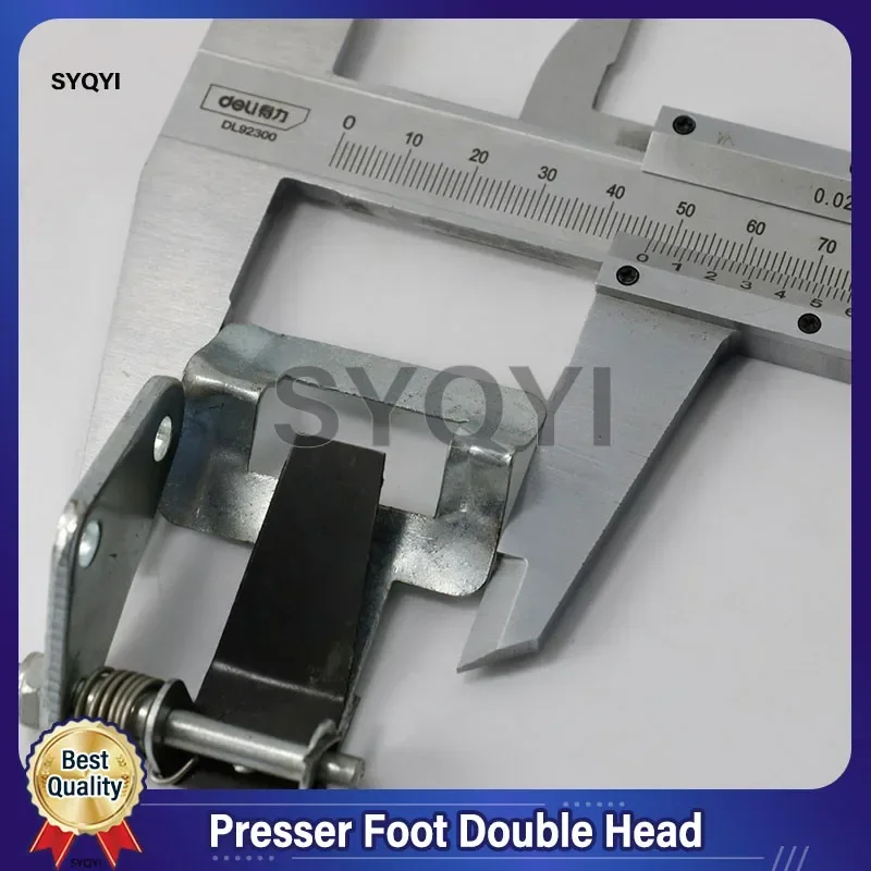 

1 Piece Best Quality Semi Automatic Riding Stapler Presser Foot Double Head Stapler M2000 Nail Head