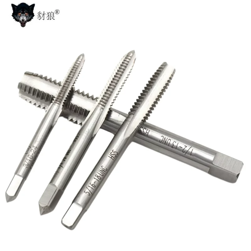

1pcs HSS American straight groove tap UN/NC/UNF/UNS/UNEF 0-80 4-40 6-32 8-32 1/4 1/8 5/16 3/8 internal thread tapping tool