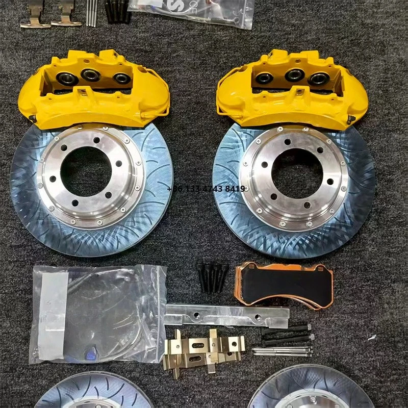 

Custom Auto Brake Caliper Kit 6 Piston Brake Caliper with Steel Disc for RS4 RS5 S4 S6 SQ5 X3 X5 X6 3/5/7 Series
