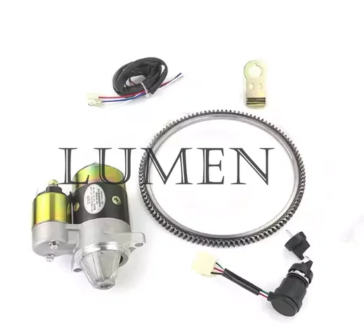 Micro-tillage Electromechanical Starter 186 Diesel Electromechanical Starter Modified 173F/178F/180F/188F Motor Complete Set