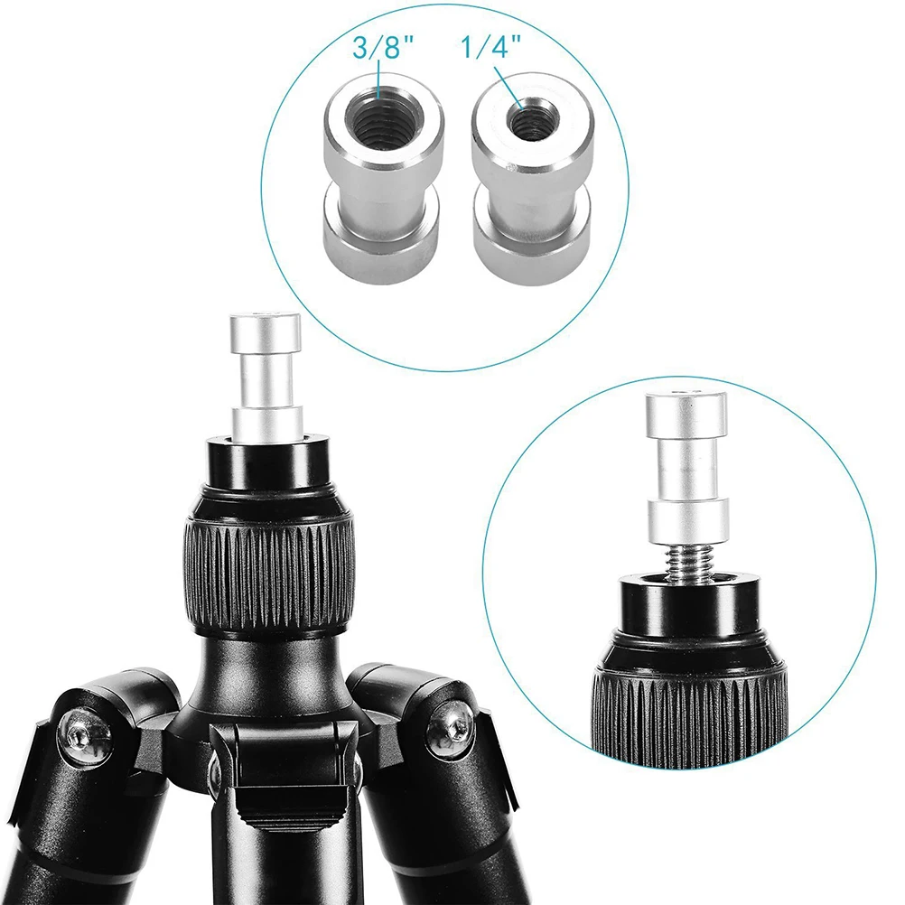 

15 PCS Light Stand Conversion Screws Camera Mount Adapter Tripod Accessories Set Metal Studio Photography for Flash