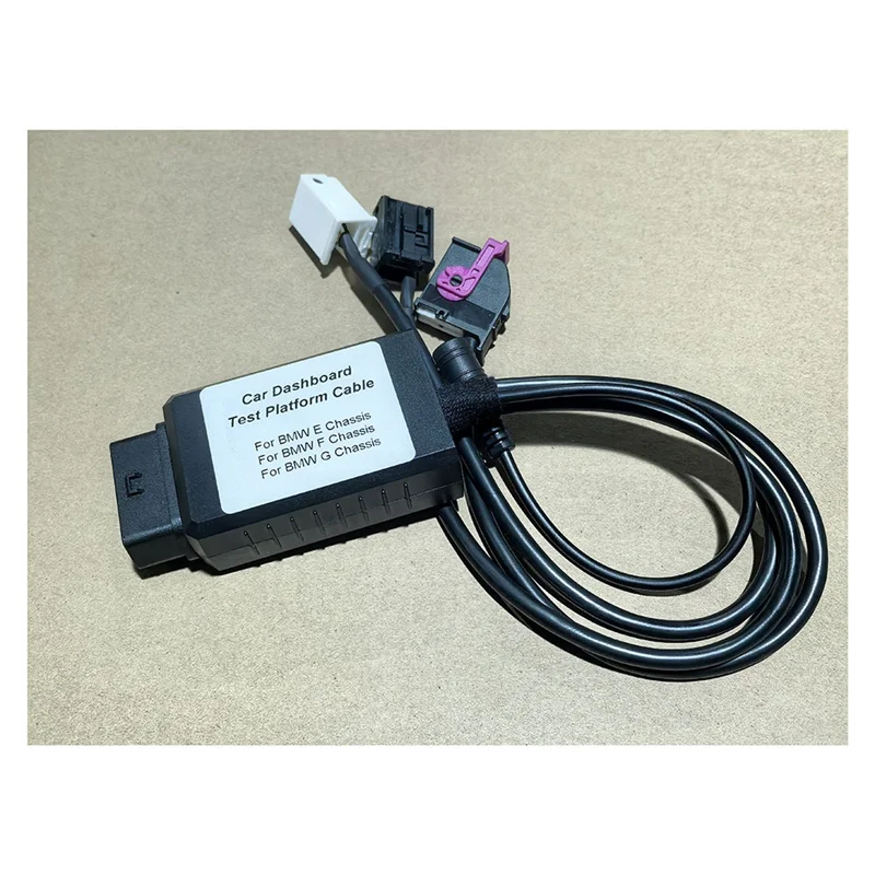 

A85E-Тестовый кабель приборной панели для BMW E F G, комплект шасси E46 E87 E90 F20 F30, платформа ремонта кабеля, силовой кабель