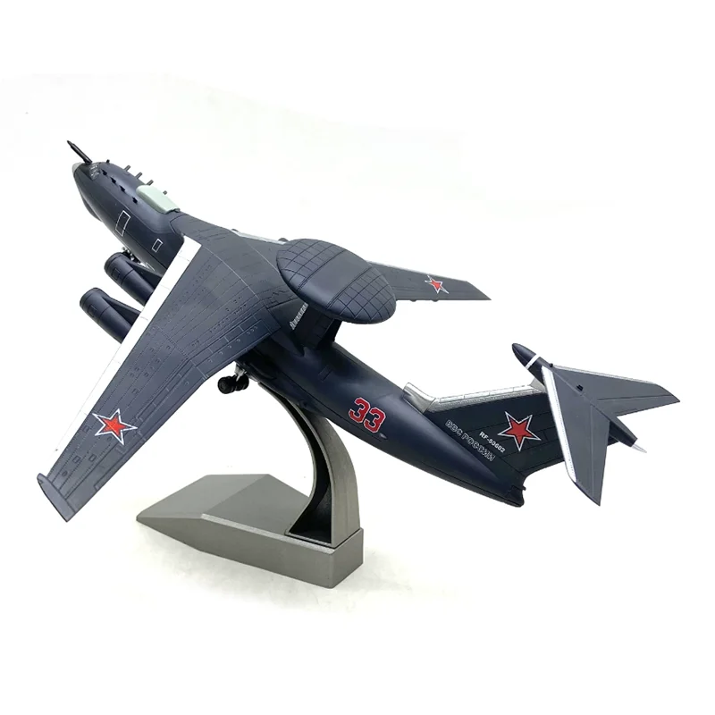 

1/200 Scale Soviet Early Warning Aircraft A-50U A50U Simulation Alloy Aircraft Model Collection Decoration Display