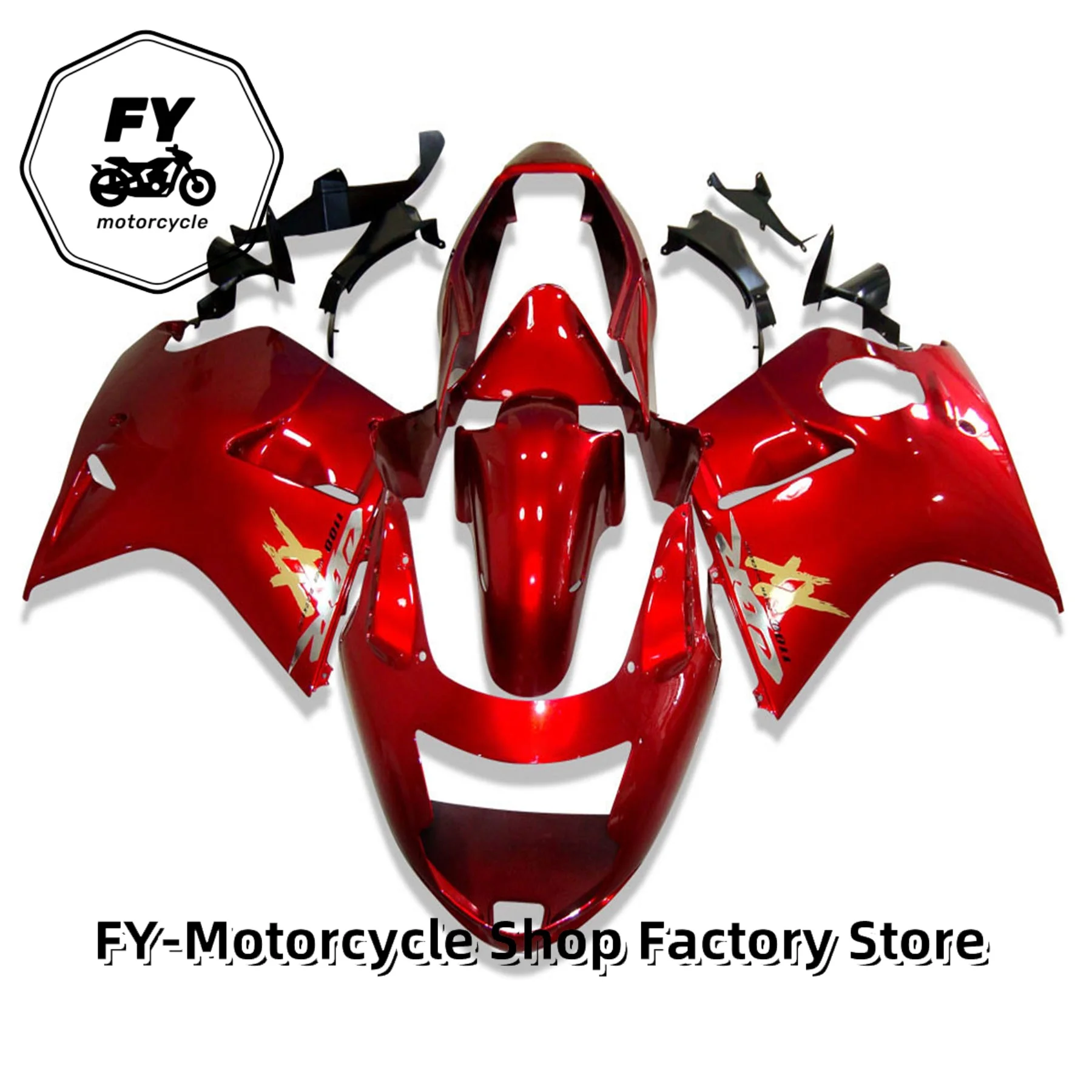 For Honda CBR1100XX CBR 1100XX 1100 Super Blackbird 1997 1998 1999 2000 2001 - 2006 2007 Cowl Plastic Fairing Kit ABS Injection