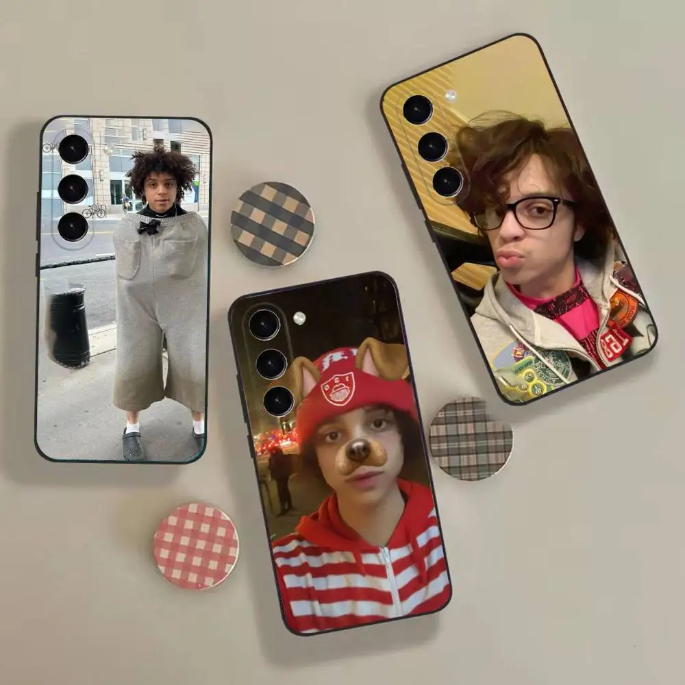 X-Xaviersobased F-Funny Cell  Phone Case For Samsung Galaxy A 73,72,51,53,52,71,22,J7,8,9 Black Cover fashion coque  cases