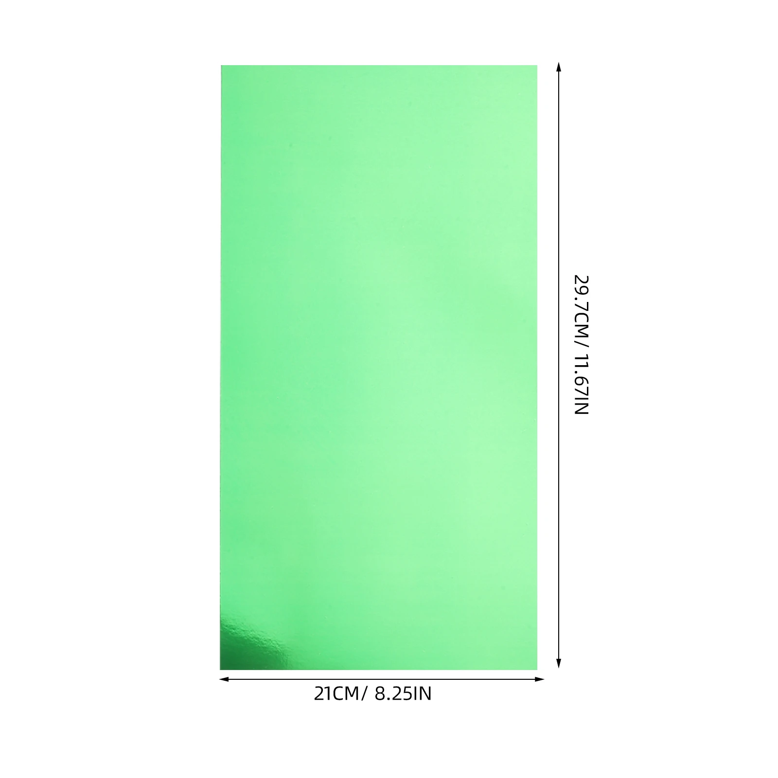 60Pcs Colored Mirror Cardstock Paper DIY Reflective Craft Sheets for Scrapbooking Handmade Card Making Supplies