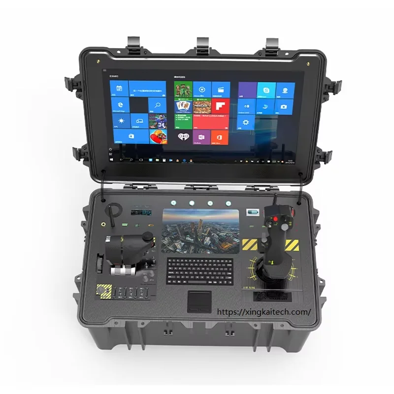 VTOL RC Portable Ground Control Station With integrated industrial Grade PC System