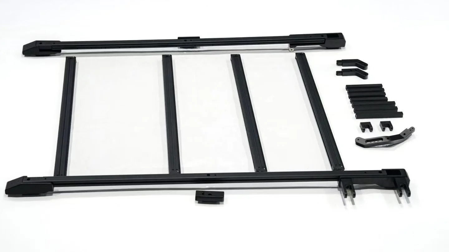 Aluminum Alloy Flat Roof Rack Platform for G-Class W463 W464 G63 G500 G-Wagon Offroad Luggage Carrier Cargo Basket