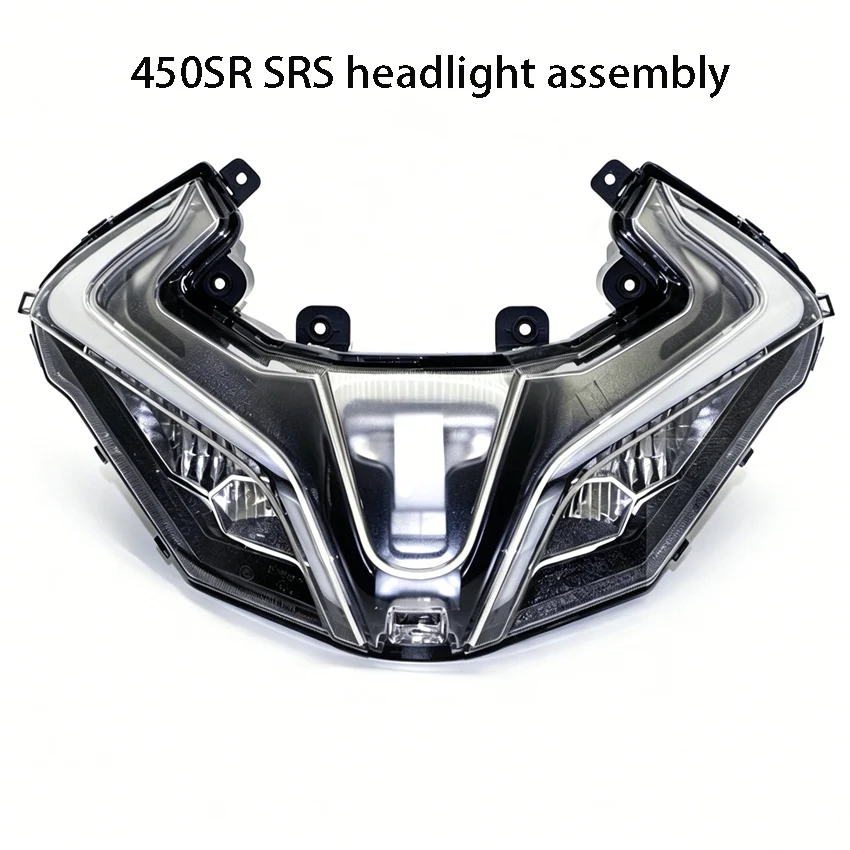 Motorcycle Accessories For 450SR CF400-6/9 Headlight Assembly Headlight Illumination Beads Transparent Glass Cover