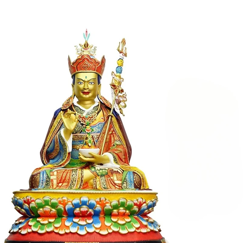 Buddha lotus exquisite ornament Lianshi painted Sakya