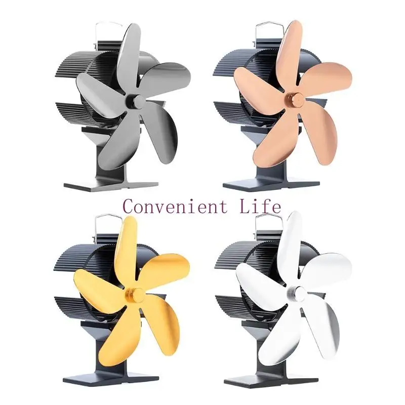 

L1EE Тепловая печь с 5 лопастями Тепловая печь-вентилятор для сжигания дров на газовых пеллетах