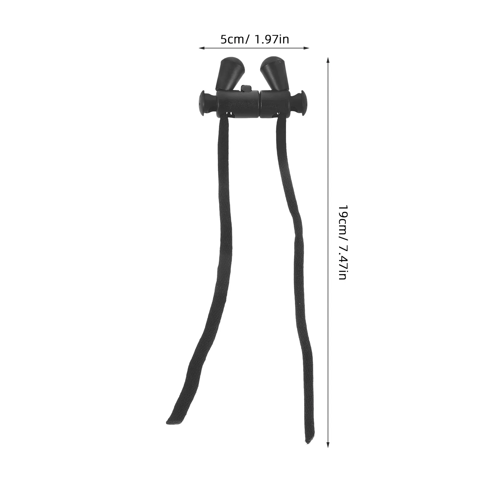 6Pcs Neck Pillow Rope Elastic Strap U-Shaped Adjustable Fixing Strap for Travel Pillow Adjust Rope Belt Adjustable Cord Fastener