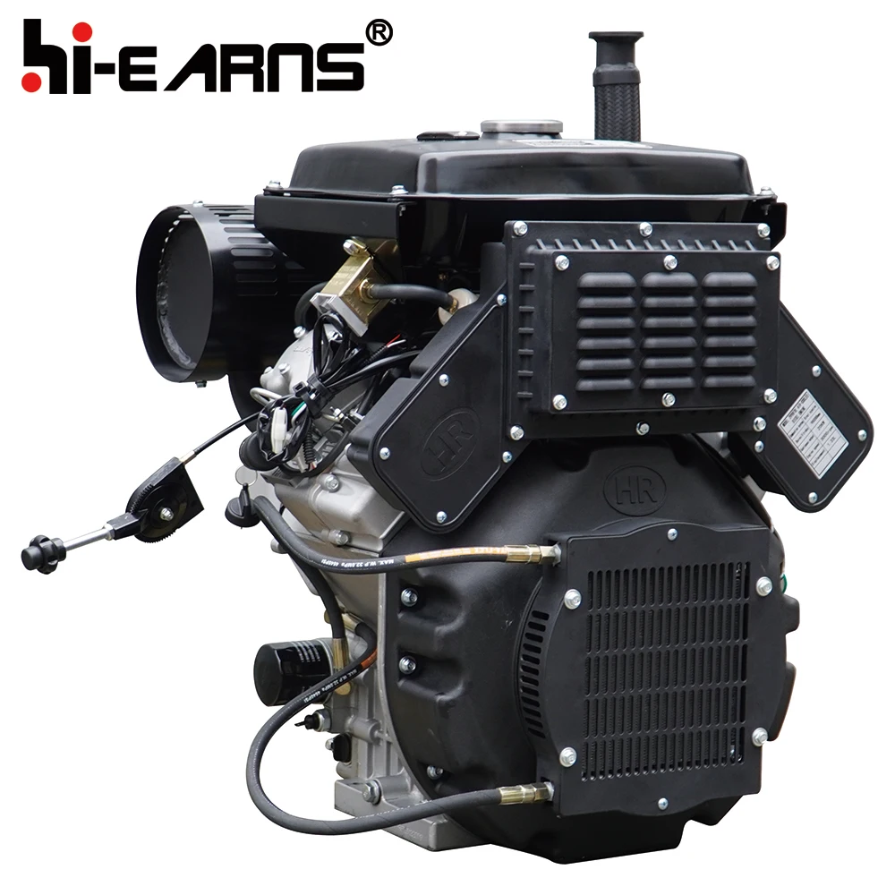 20KW 22KW 30HP air cooled two cylinder 3000rpm 3600rpm  engine  for fire fighting pump