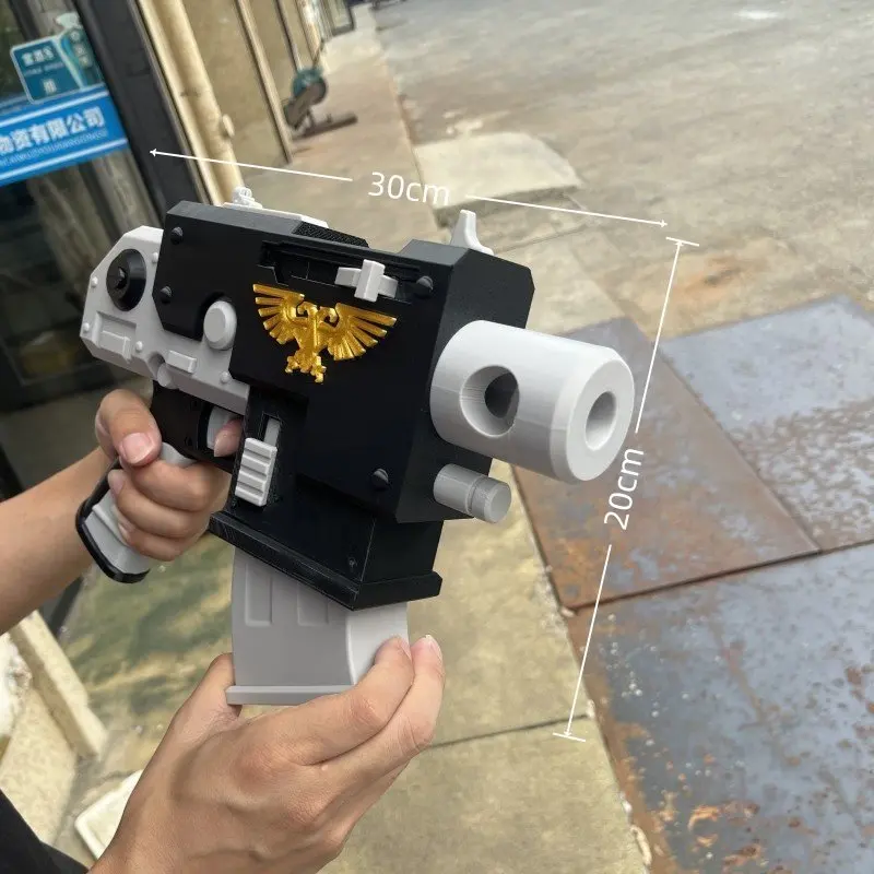 31cm Bolt Pistol 3D Printing Toy Gun Model Game Peripherals Cosplay Props Boys Gifts Holiday Role-Playing Decorations view 3