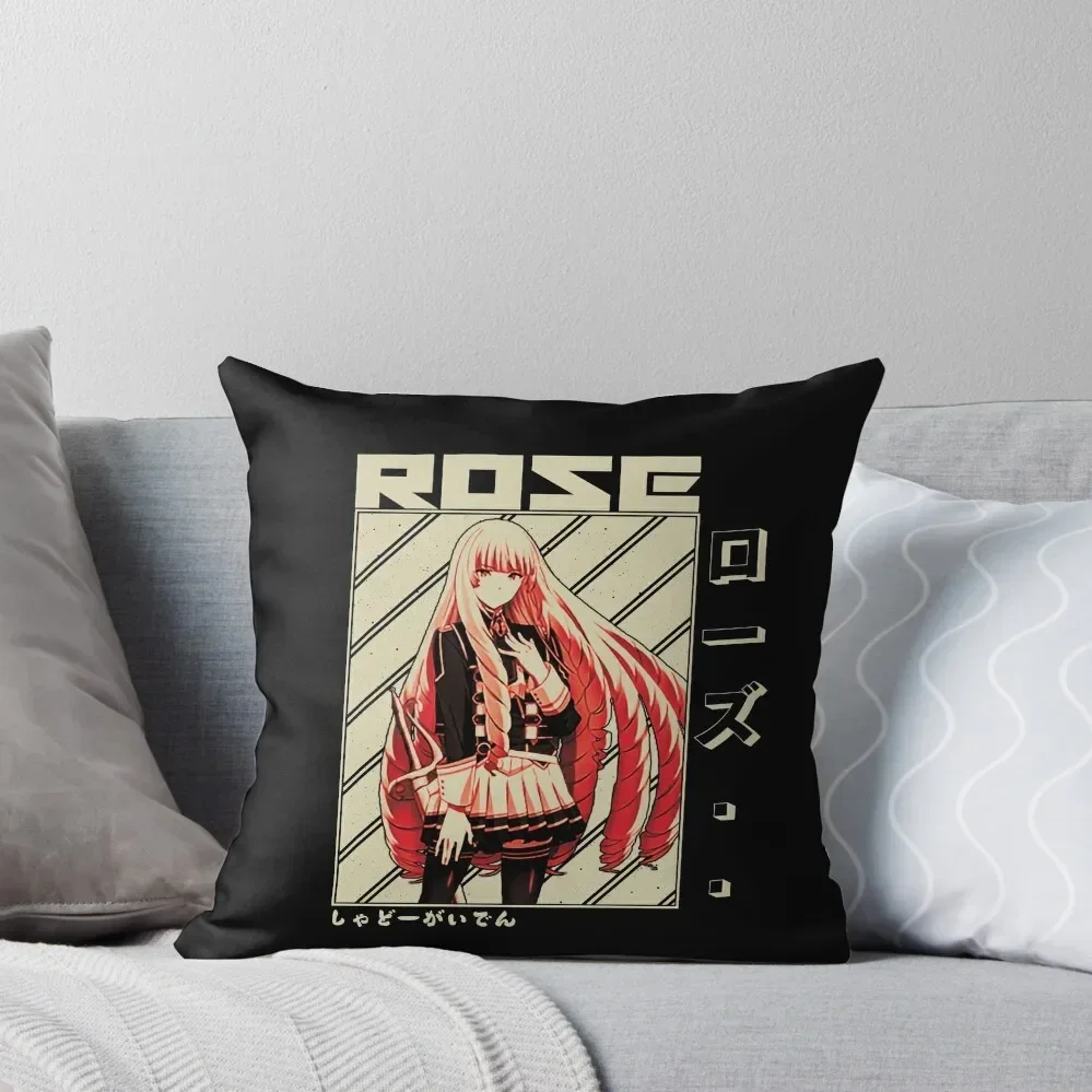 Rose Oriana ローズ The Eminence in Shadow Throw Pillow Luxury Sofa Cushions Decorative Sofa Cushions pillow