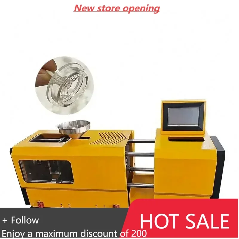 Requintado acabamento 3T toneladas horizontal pequena máquina de moldagem de plástico de mesa para moldagem por injeção de plástico