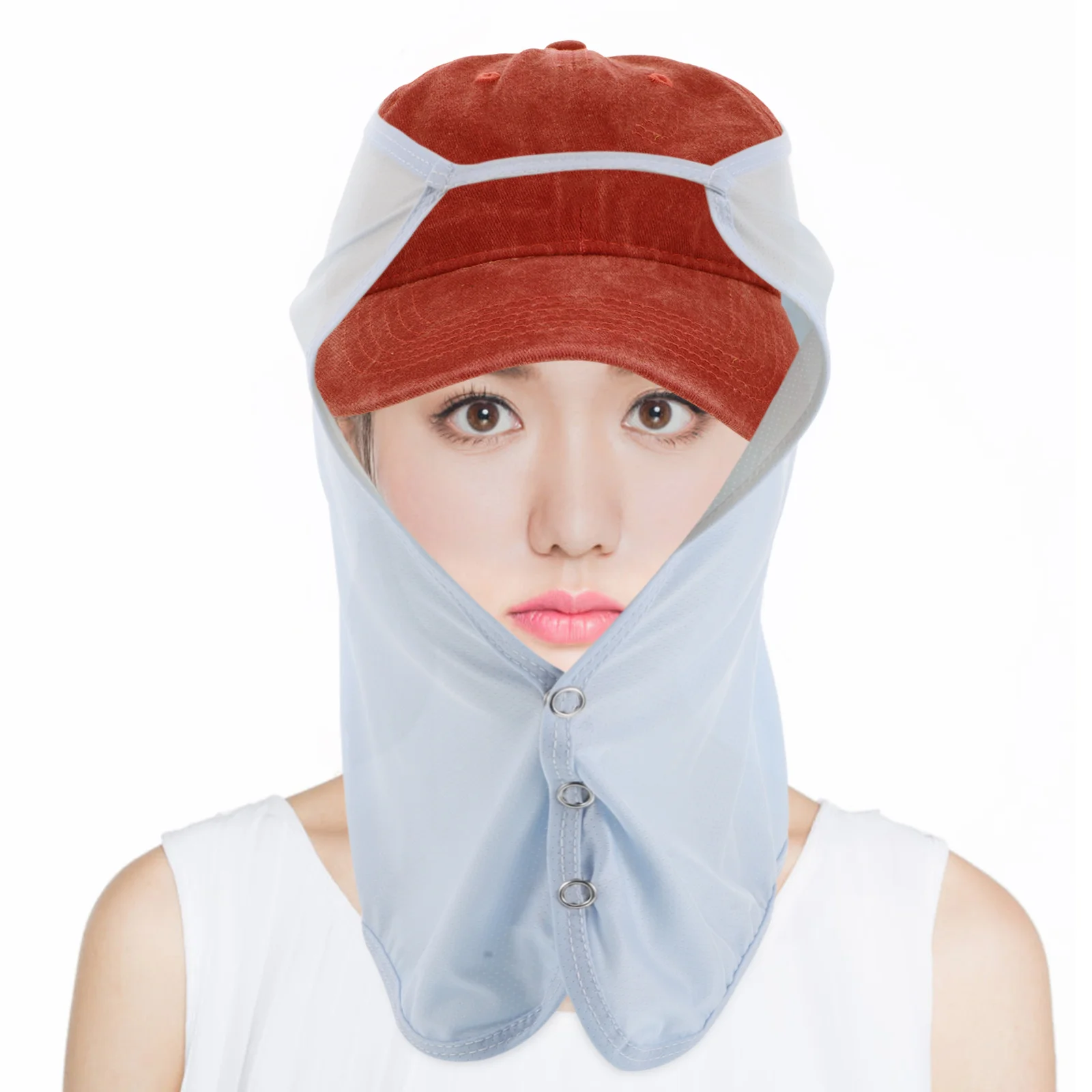 

Sun Protection Neck Drape Cooling Face Guard Uv Protection Neck Shade Sun Visor for Outdoor Golf Drape