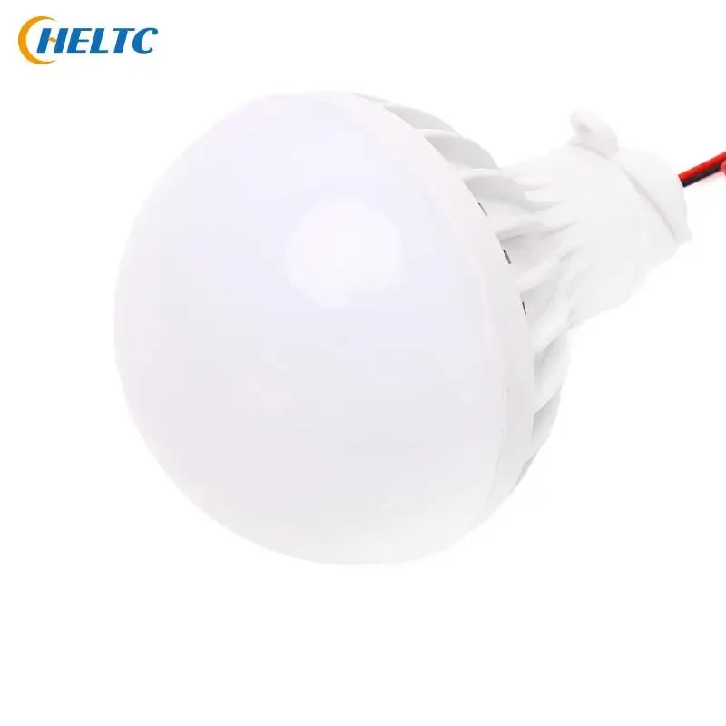 High Power LED Clip Light for Camping Solar Hunting Emergency - 3-12W 12V Portable LED Bulb