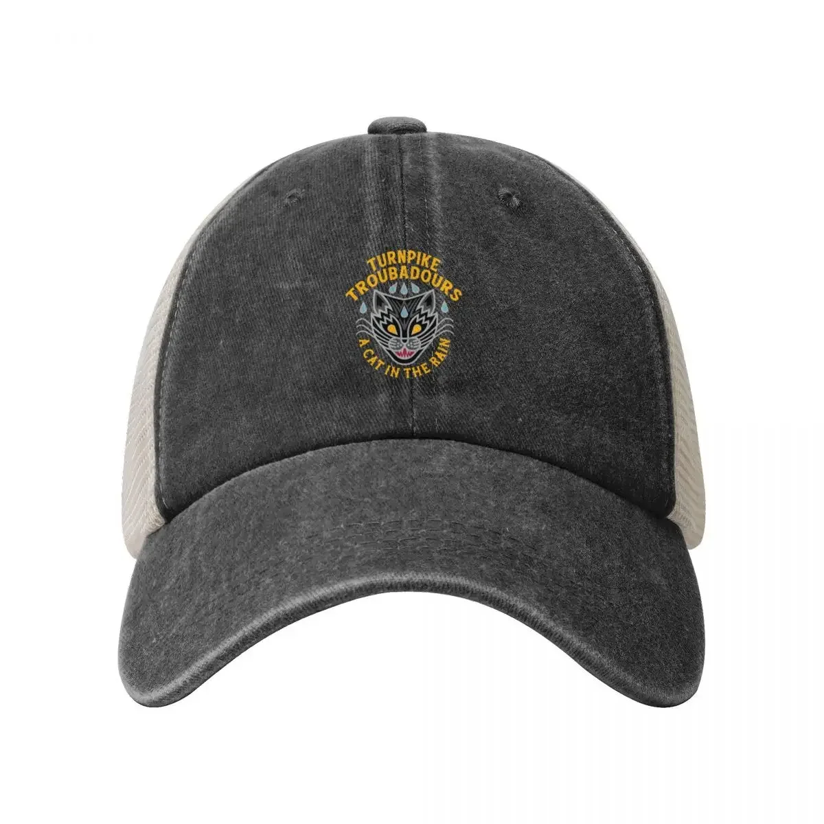 Turnpike Troubadours A cat in the rain Baseball Cap black Bobble Hat Thermal Visor Cosplay Ladies Men's