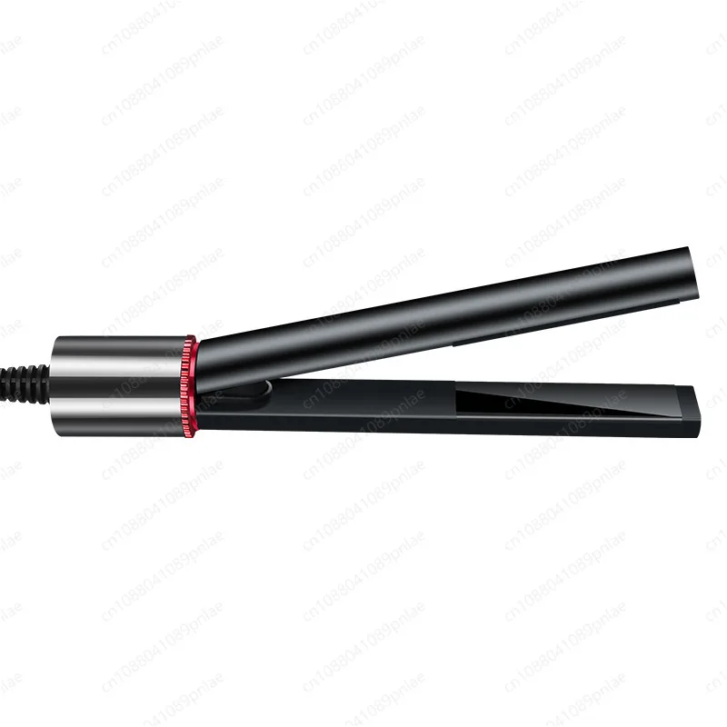 

Керамический выпрямитель для волос, бигуди 2 в 1, утюжок для укладки волос двойного назначения для домашнего салона, выпрямления челки