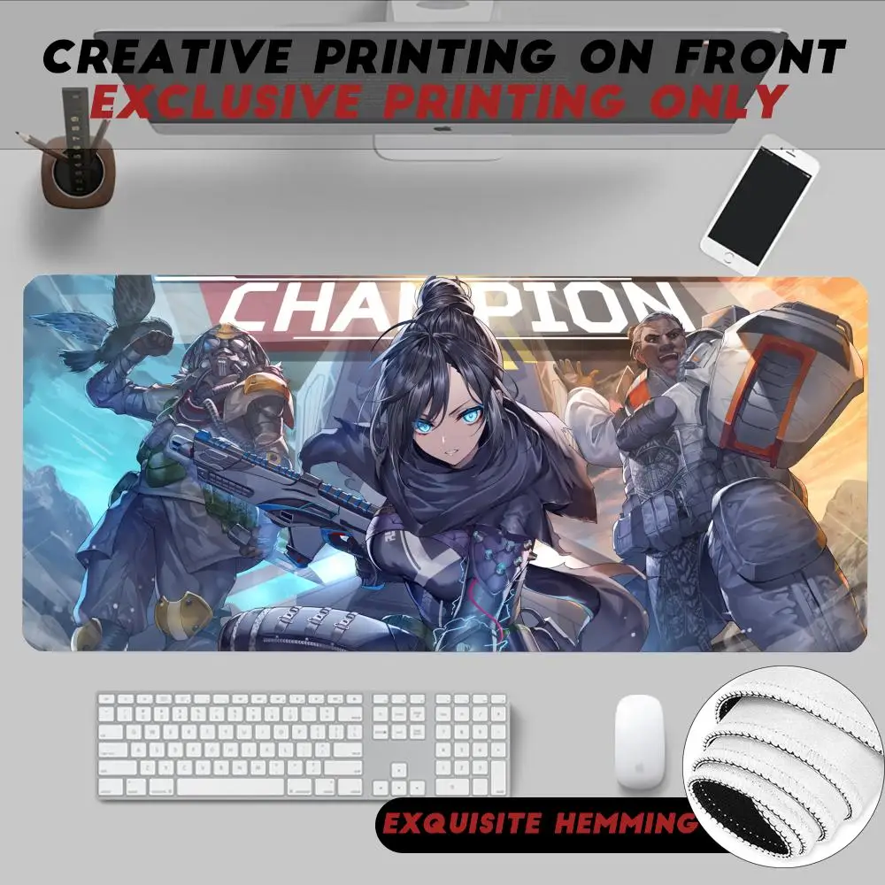 Battle royale shooter A-Apex Legends Mouse Pad Non-Slip Rubber Edge locking mousepads Game play mats for notebook PC computer