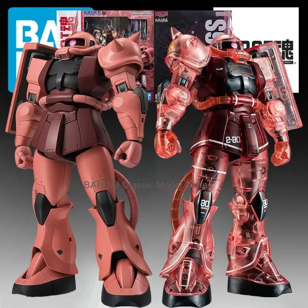 Оригинальная фигурка Bandai ROBOT Xiaya Special Zhagu с прозрачной цветовой гаммой, аниме-фигурка, игрушка для подарка на Рождество, коллекционная модель