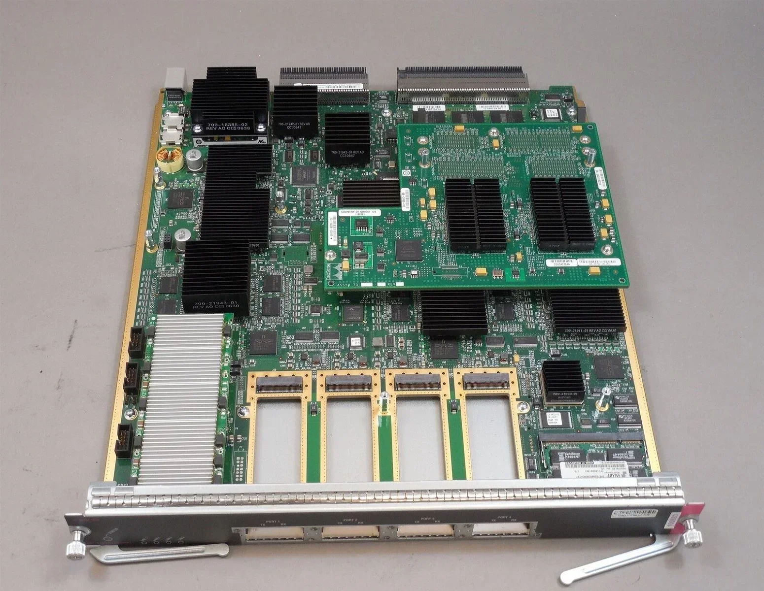 WS-X6704-10GE technique de commutation Ethernet 10G à 4 ports de la série 6700