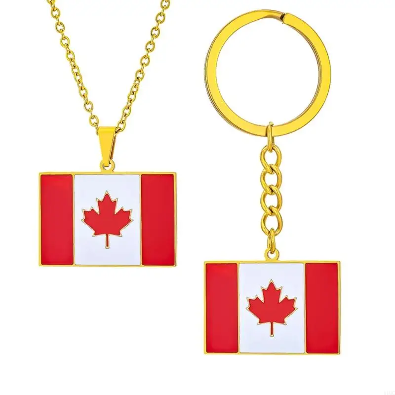Classical Canadian Culture Themed Organiser Necklace For Collectors