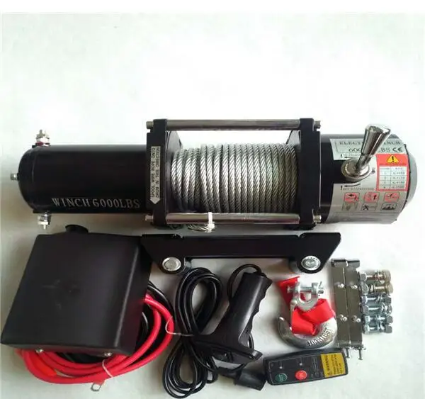 Electric Winch 12v Wire Rope Electric Winch