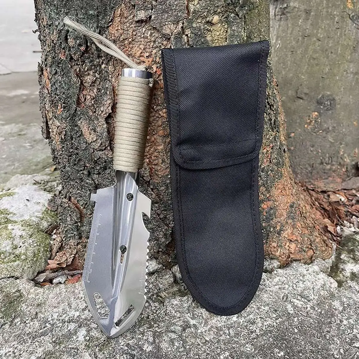 Budget-Friendly-Portable Camping Hiking Traveling Pinic Shovel Multifunctional Shovel Survival Outdoor Equipment Garden Tool Sho