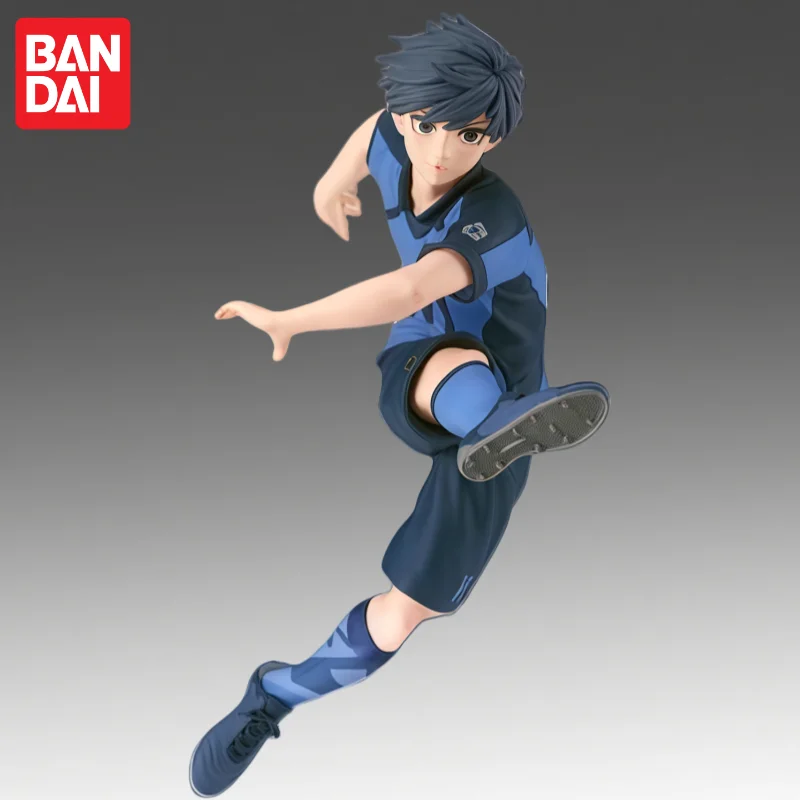In Stock Bandai Original Banpresto Blue Lock Isagi Yoichi Action Figure Model Doll Brand New Boxed Anime Characters Garage