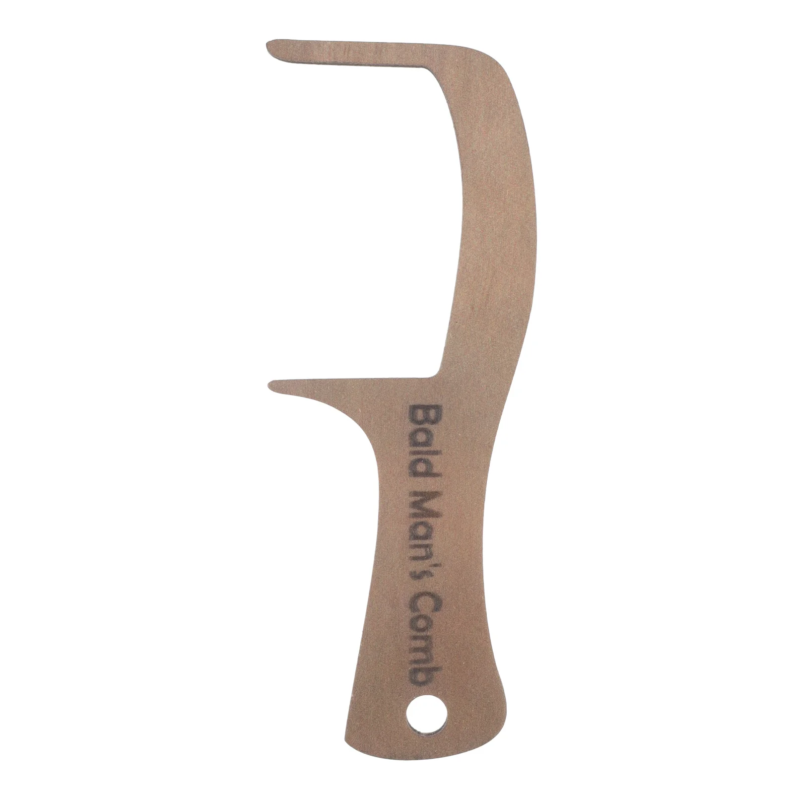 

Funny Bald Man Comb Wood Hair Comb for Men Smooth Scalp Grooming Tool Handmade Wooden Brush for Hair Loss Guys