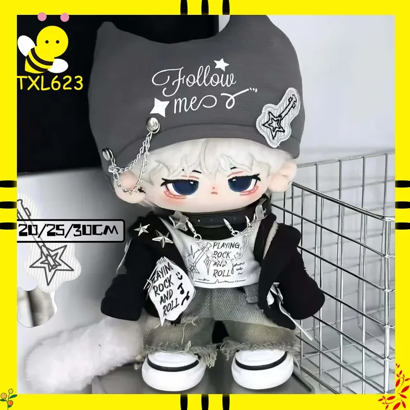 

Only Clothes Rock Rhapsody 20/25/30cm Cotton Baby Clothes Pulling Cool Trendy Style Original Set Birthday Surprise Gift For Doll