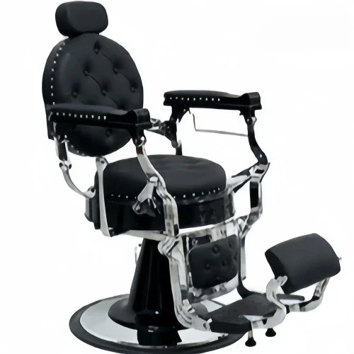 Friseurstuhl, spezieller Ölkopfstuhl für den Friseursalon, kann Haare heben und senken und rasieren, Retro-Friseursalonhocker
