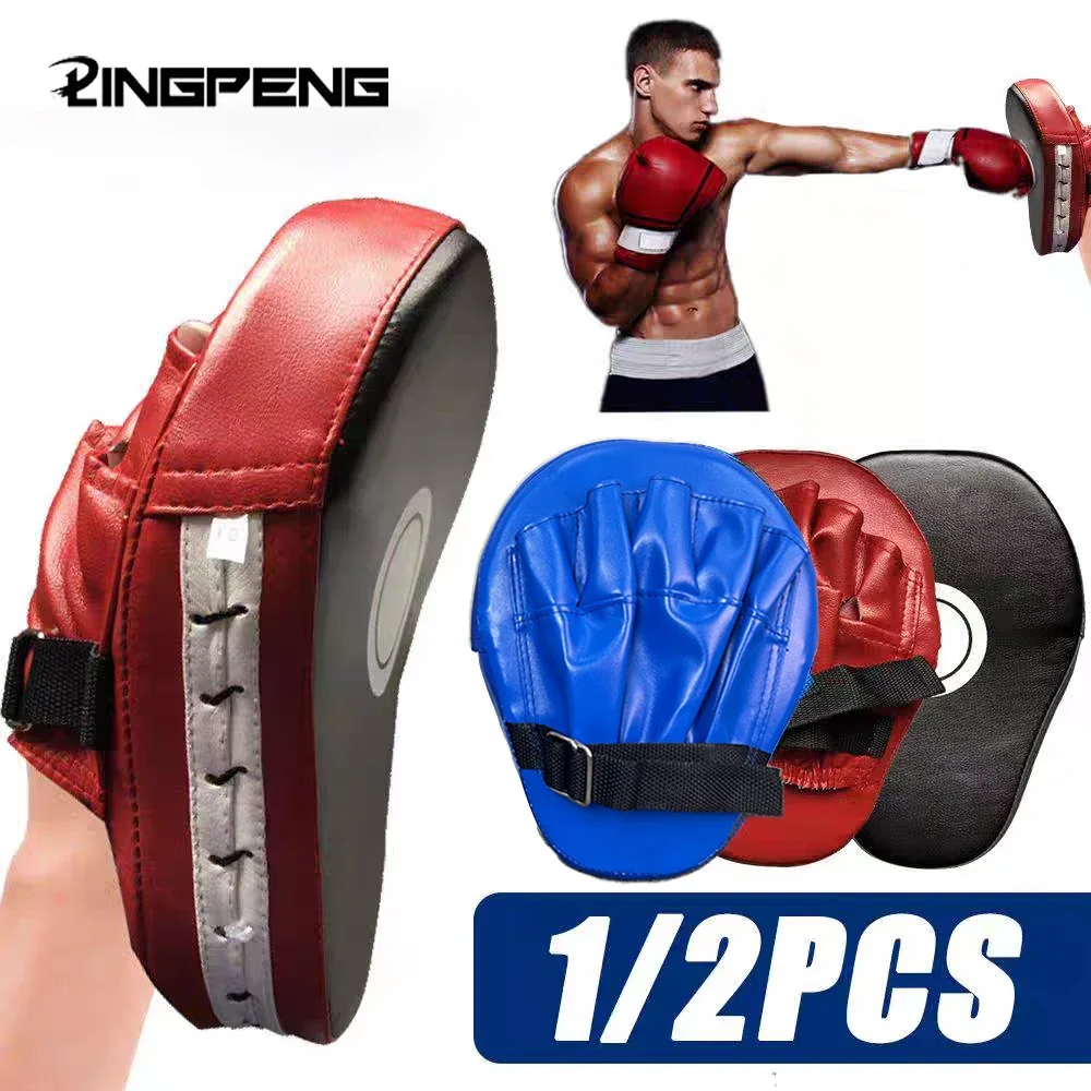 Curved Glove Boxing Pad Hand Target Boxing Pad Gloves Training Focus Pad Taekwondo Muay Thai Mixed Martial Arts Boxing Glove