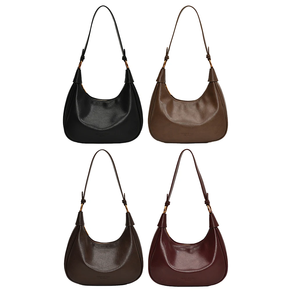 

Женская сумка через плечо с регулируемым ремешком, сумка-хобо из искусственной кожи с застежкой-молнией, сумка через плечо, рабочая дорожная сумка