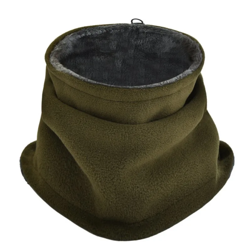 

Cold Proof Collar Winter Outdoor Sports Scarves Fleece Neck Gaiter Ski Tube Scarf Half Face Cover for Men Women Neckerchief