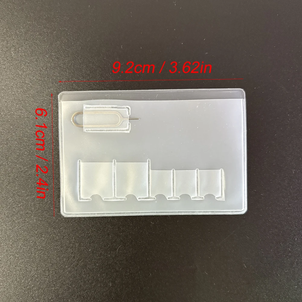 Portable SIM Micro Pin Nano Memory Card Bank Cards Storage Bag Box SIM Card Protector Holder