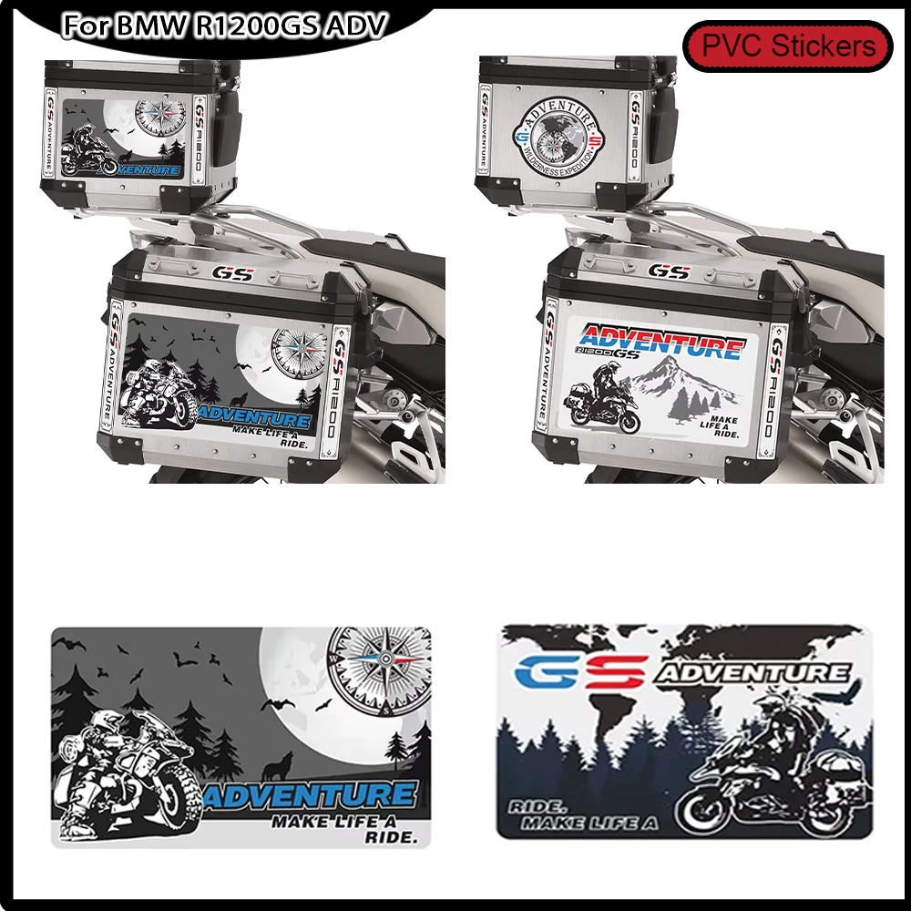 

Для BMW R1200gs F850gs F800gs R1250gs F750gs R 1200 1250 850 750 GS GSA Rallye Adventure Мотоцикл Алюминиевые наклейки на багаж