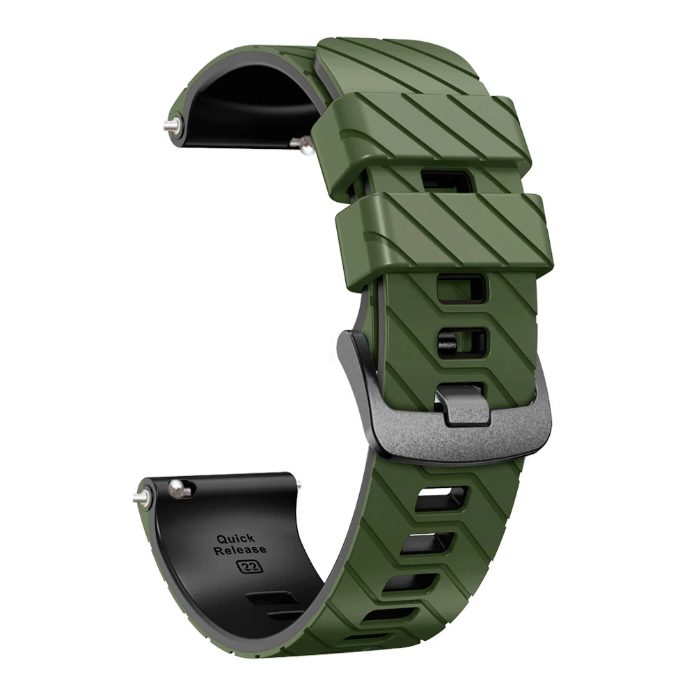 Силиконовый ремешок для часов 22 мм для Suunto Race, браслет Suunto Race S/Ocean/Vertical/9 Peak Pro, сменный ремешок для часов