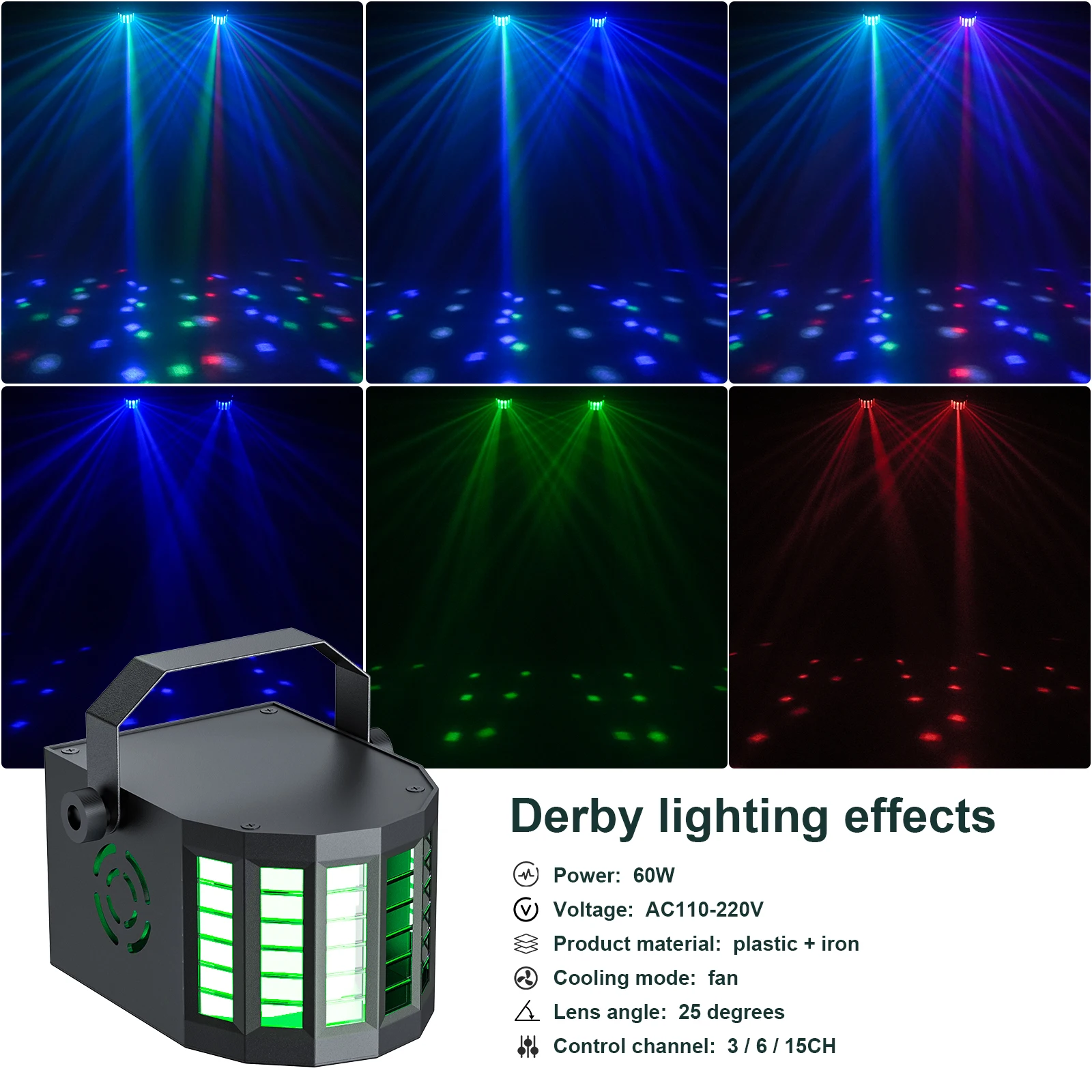 60W Combination Bracket Lights With Bags RGBW LED Par light Dyeing Induction Sword Beam Effect Lights for Stage DJ Party Concert