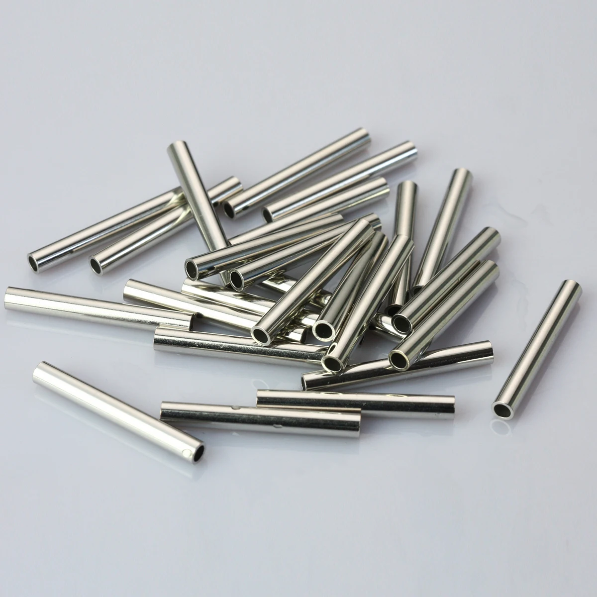 1/8 Inch Brass Metal Tubes Fly Tying Materials US Tubes -Fits: 2.2mm or 1.8mm Inner Tube-50pcs per pack