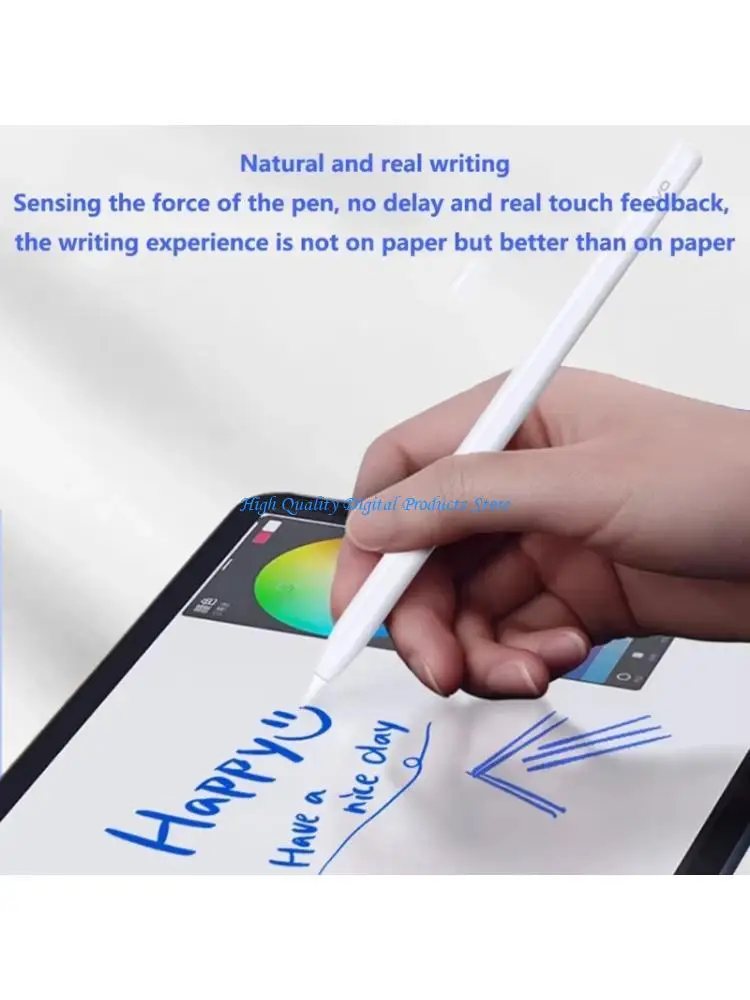 U2JEタブレットスタイラスレスポンシブチップペンシル2番目の世代のデジタルアートのためのロングニブ