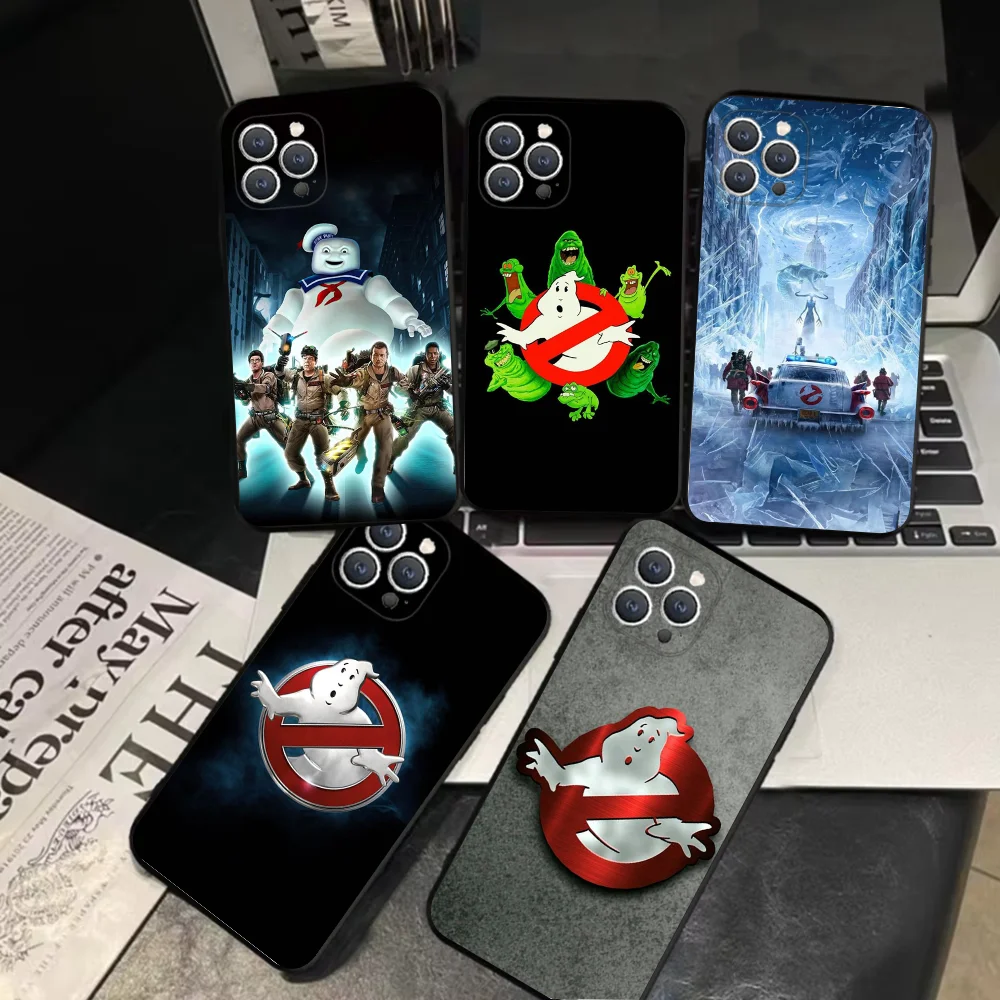 E-Extreme G-Ghostbusters  Phone Case For iPhone 16,15,14,13,12,11,Pro,X,XS,Max,XR,Plus,Mini Soft Black Cover