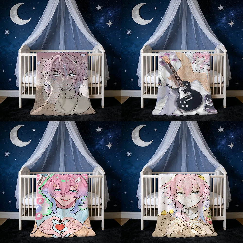 14 Days with You Ren Game Blanket Blanket for Home Bedroom Bed Sofa Picnic Travel Office Cover Blanket Kids