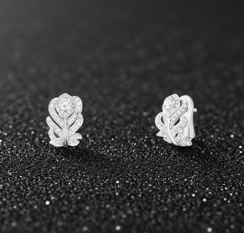 

Fashionable boutique 925 women's earrings multifunctional sweet girl fashion birthday Valentine's Day gift accessories